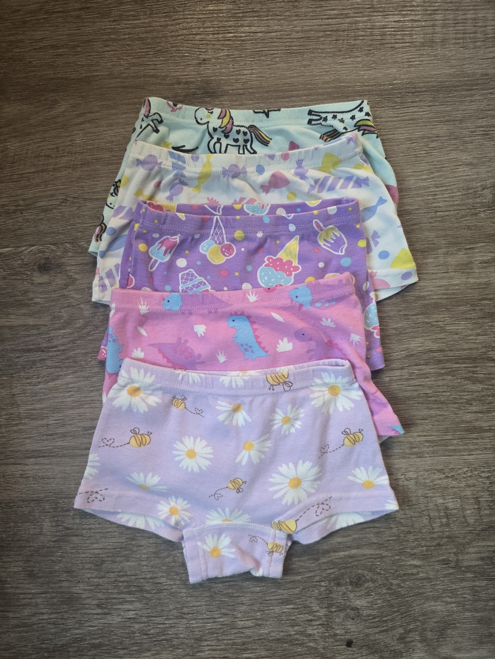 Girls Cotton Panties Size 5T